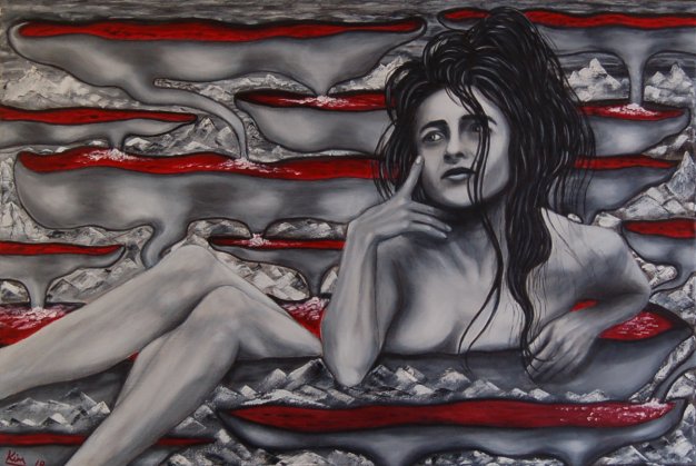 Oil Painting > Enchantment ( Helena Bonham Carter )